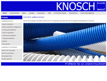 Tablet Screenshot of knosch.com